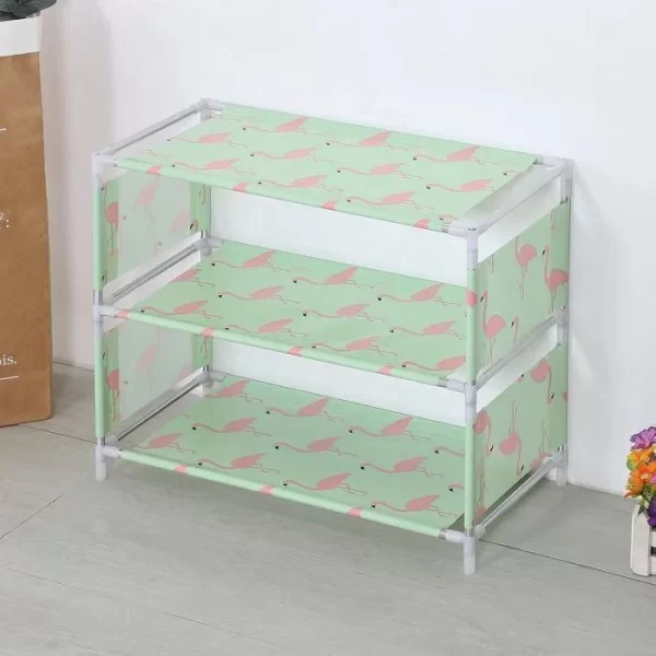 3 Layer Shoe Rack (Random Prints)