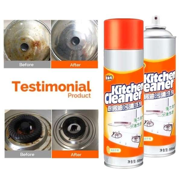 Kitchen Oil & Grease Stain Remover Spray - 500 ml