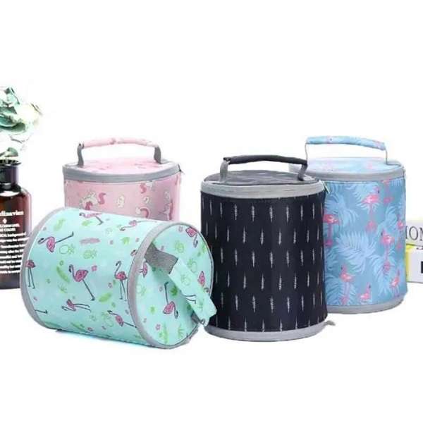 Round Insulated Lunch Bag