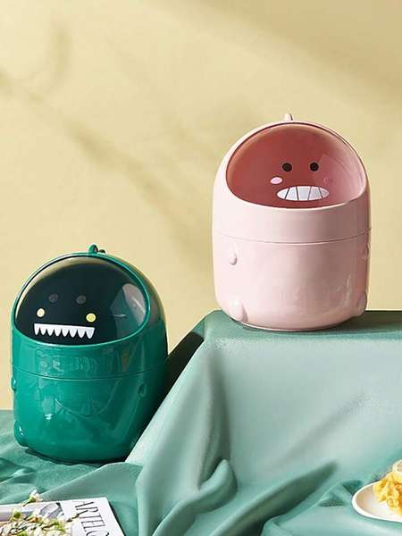 Multipurpose Mini Dinosaur Shape Organizer with Lid
