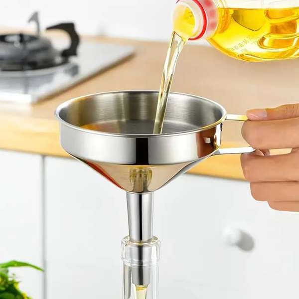 Stainless Steel Oil Funnel 11Cm