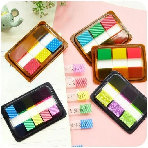 60 Pcs Book Mark Sticker (Buy 1 Get 1 FREE)