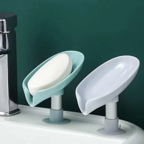 Suction Drain Soap Tray - 2 Pcs - Image 2