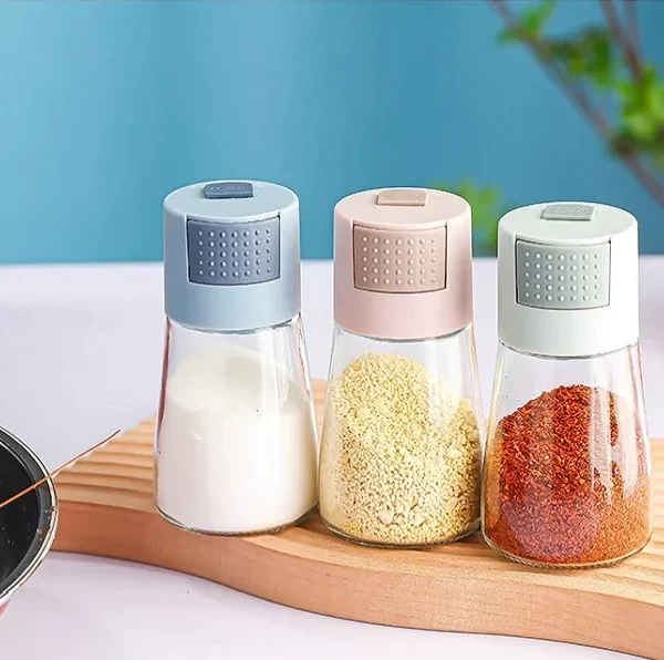Salt Dispenser Glass Bottle