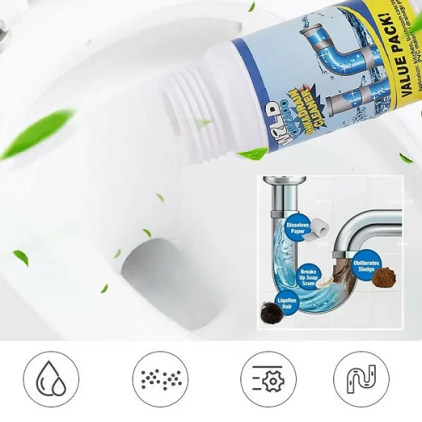 Wild Tornado Sink & Drain Cleaner [Buy 1 Get 1 Free] - Image 2