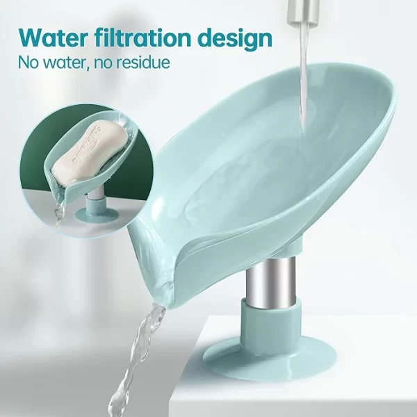 Suction Drain Soap Tray - 2 Pcs - Image 3